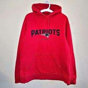 NFL Pro Line Fanatics New England Patriots Hoodie Men’s Size Small Red Logo
